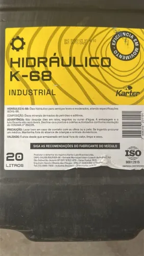 Óleo hidráulico 68