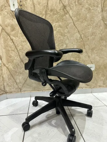 Cadeira Herman Miller Aeron B Grafite+ Frete Grátis SP Capital