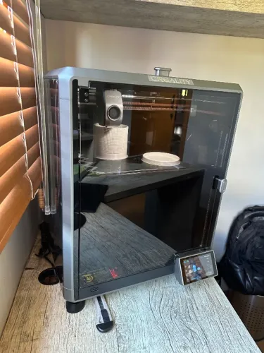 Impressora 3D K1 Max. + peças de reposição  + cx original