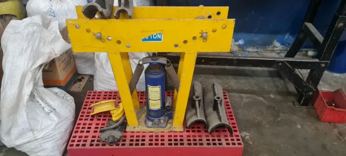 Curvador dobrador tubos 16 ton
