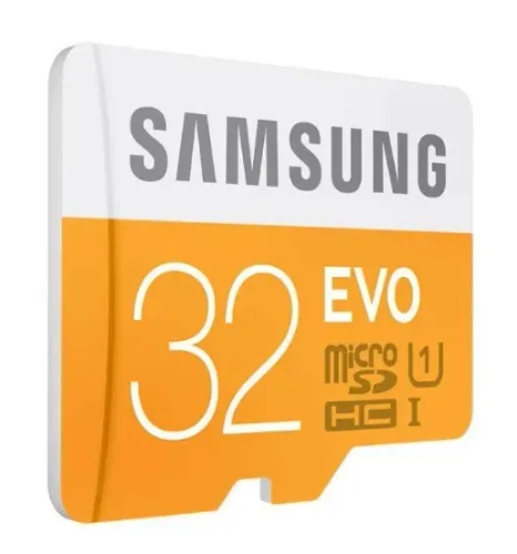 Cartão 32Gb MicroSD Original SAMSUNG EVO Plus