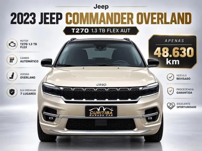 Jeep Commander Overland T270 1.3 TB Flex AUT 2023