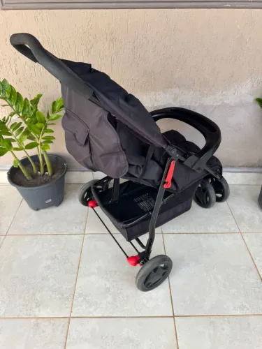 Carrinho de Bebê Cosco Kids, Toffy, Preto Absoluto