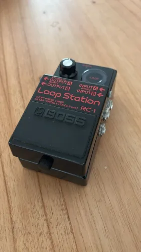Pedal Boss Loop Station RC-1 - Preto