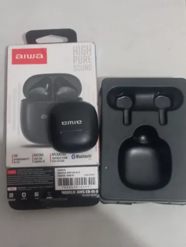Fone Aiwa R$ 90 barato, pouco usado
