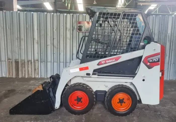Mini Carregadeira Bobcat Mod S70 Ano 2024 Com 736.0h