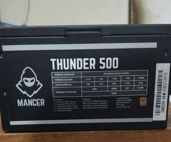 Fonte Thunder 500w