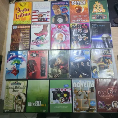 DVDs Musicais Internacionais Vol. 4 - Raríssimos - de colecionador