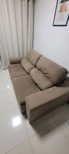 Sofá Retrátil Reclinável 2 Lugares (2,10m) - Bem Conservado