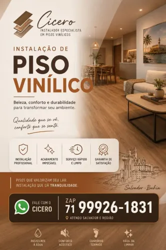 Instalador de piso Vinílico 