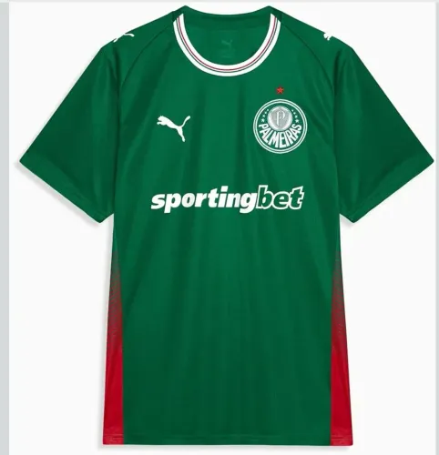Camisa Palmeiras Home Temporada 26/27 Puma - Modelo torcedor