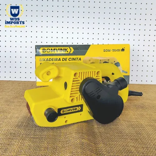 Lixadeira De Cinta Elétrica Profissional 850W - Bomvink