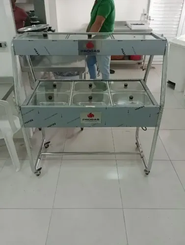 BUFFET 6 CUBAS QUENTES E 3 FRIAS NOVAS 
