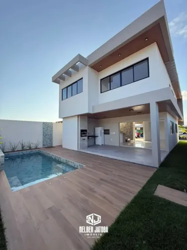 Casa de condomínio em Barra Nova, Marechal Deodoro  3 suítes, piscina com hidromassagem