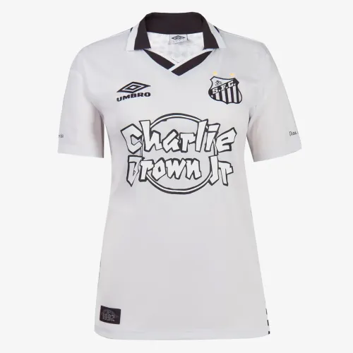 Camisa do Santos Charlie Brown Jr Feminina baby look