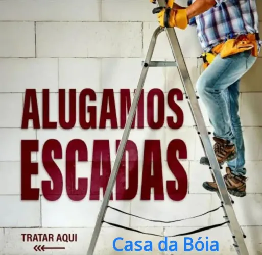 Escada carrinho de mão