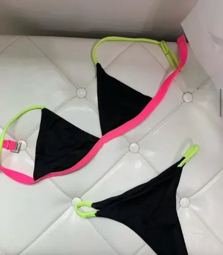 Biquini Neon e Preto Marquinha