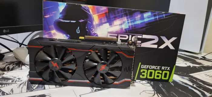 Placa de video GeForce RTX 3060 12gb