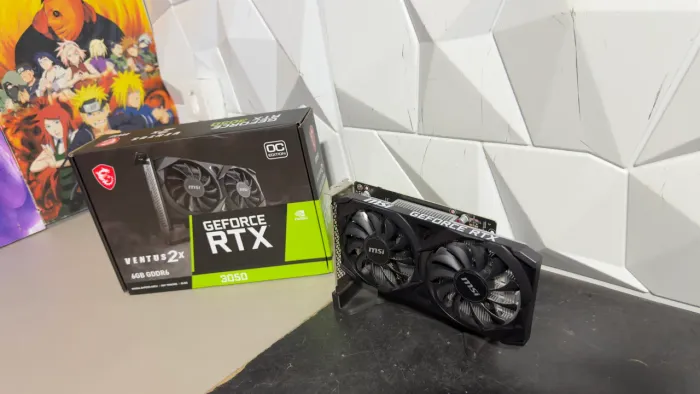 Placa de vídeo RTX 3050 6GB MSI R$ 1.150 PIX