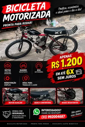 Bicicleta motorizada