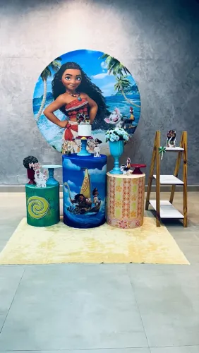 Decoração aniversário Moana