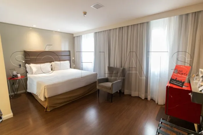 Studio com 25,32m² 1 dormitório 1 vaga para locação na Vila Olimpia.