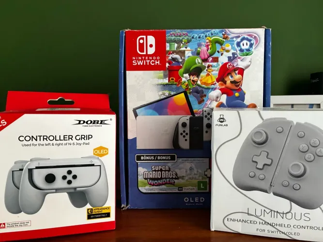 Nintendo switch oled vender hoje