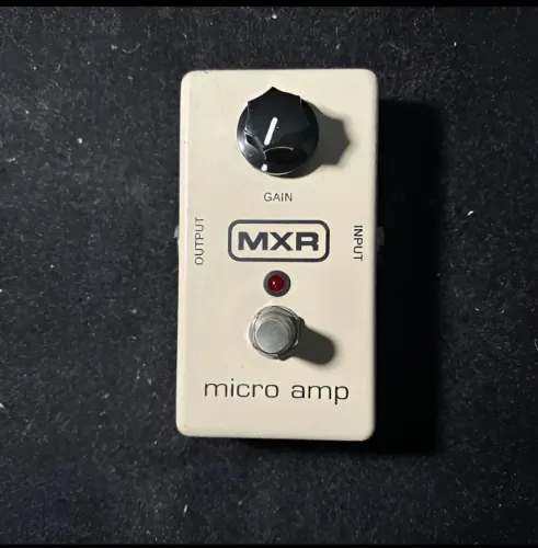 Pedal MXR micro amp 