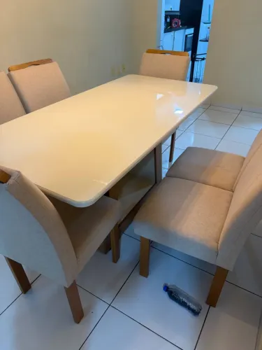 Mesa de jantar 6 lugares