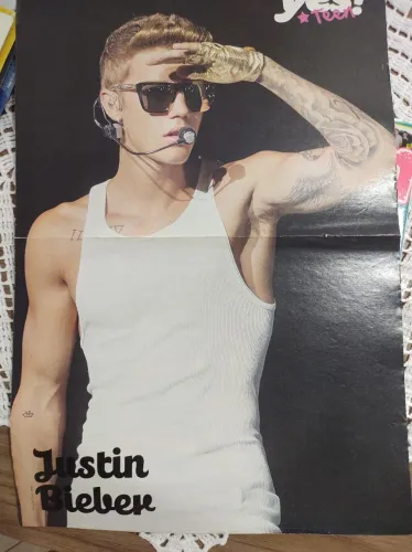 Poster One direction / Justin Bieber