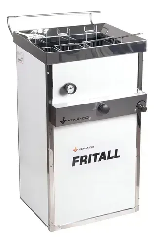 Fritadeira Industrial Venâncio Fritall Água e Óleo a Gás