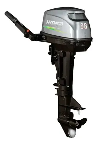 Motor Hidea 9.8HP Manual Manche Rabeta 15" - Motor de Popa Novo
