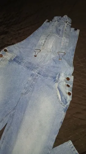 MACACÃO JEANS - G