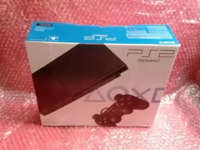 Playstation 2 na caixa funcionando completo 