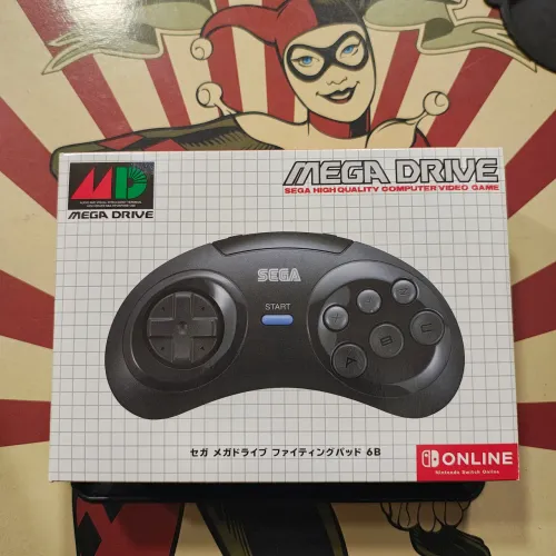 Controle Sega Mega Drive para Nintendo Switch Online
