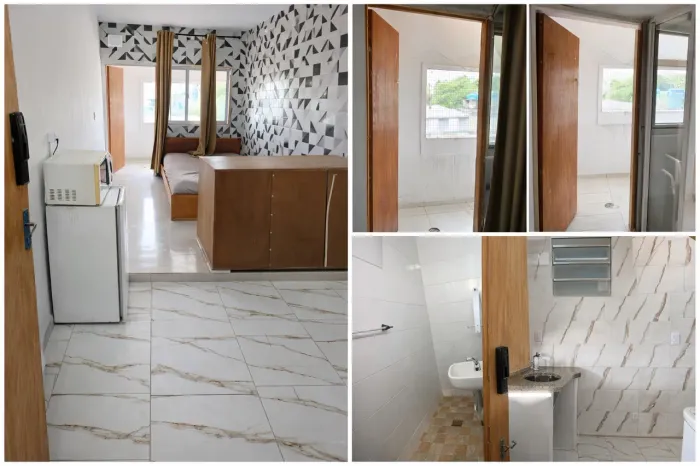 Studio para locação anual - R$ 1.400 com água, luz e internet incluída