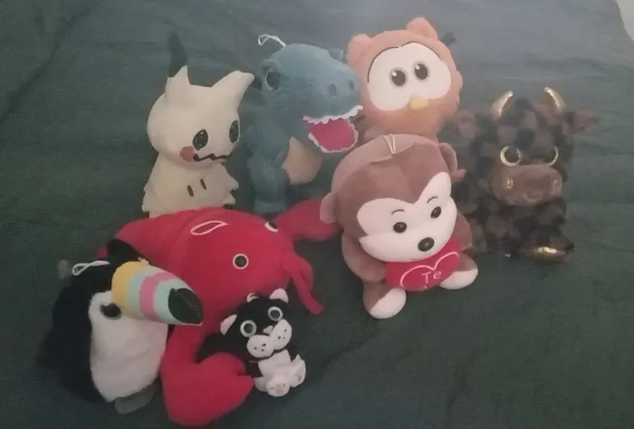 Lote de pelúcias