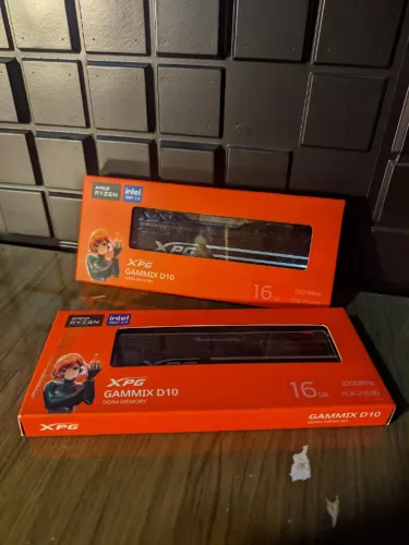 Memória DDR4 XPG Gammix D10, 2x16GB 3200MHz CL16