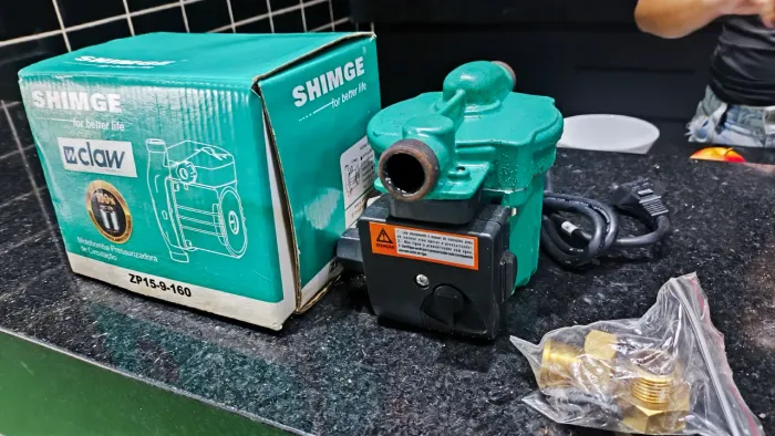 Motobomba Pressurizadora SHIMGE ZP15-9-160 - Nova | 220V