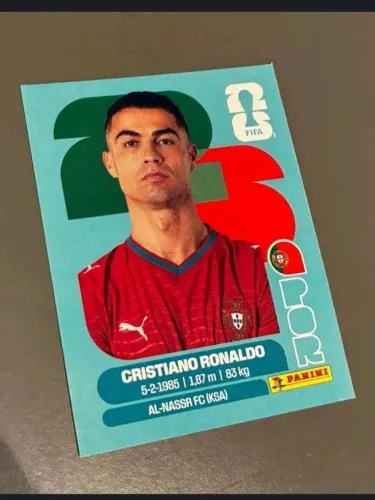 Vendo figurinha de CR7