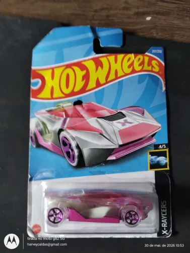 Hot Wheels HW WARP SPEEDER  selo prata 