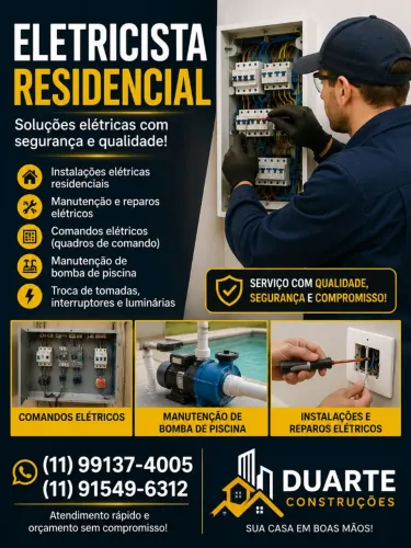 Eletricista residencial 