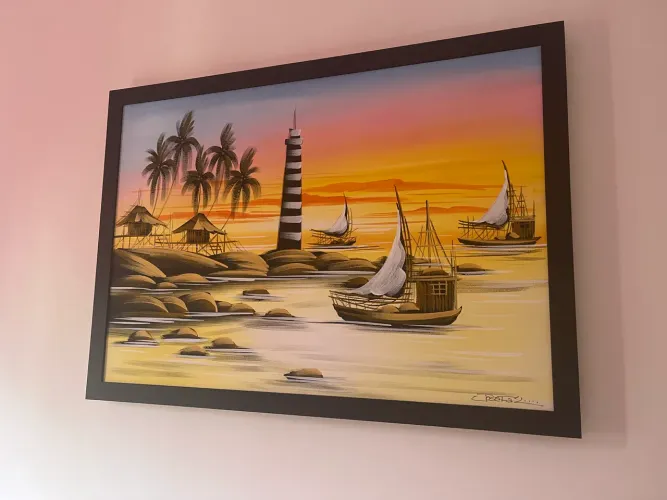 2 Quadros com moldura
