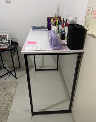 Escrivaninha industrial Aço Mdf