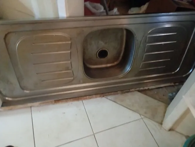 Pia inox de Cozinha para Doação