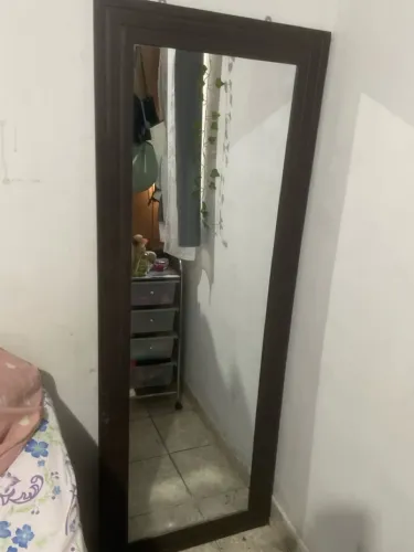 Vendo espelho corpo inteiro (marrom