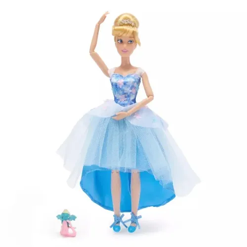 Boneca Cinderela Bailarina Disney Store Original Lacrada
