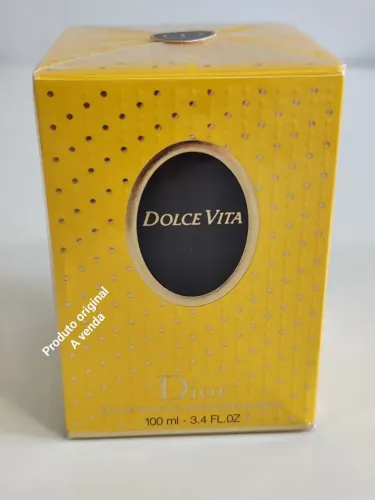 Perfume Dolce Vita de Dior 100 ml, eu de toilette, fem. (Lacrado)