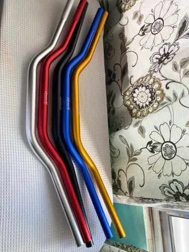 Guidão Esportivo Rimojo Alumínio Anodizado, várias cores 1 unidade 100 reais
