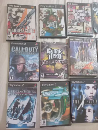 Dvd de jogos playstation 2